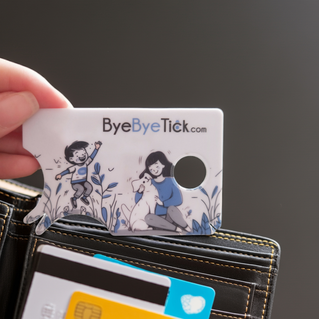 Carte d'extraction des tiques - Livraison Gratuite